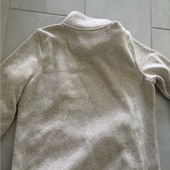 L.L. Bean Off-White Button-Up Jacket- Women - Picture 4 of 4